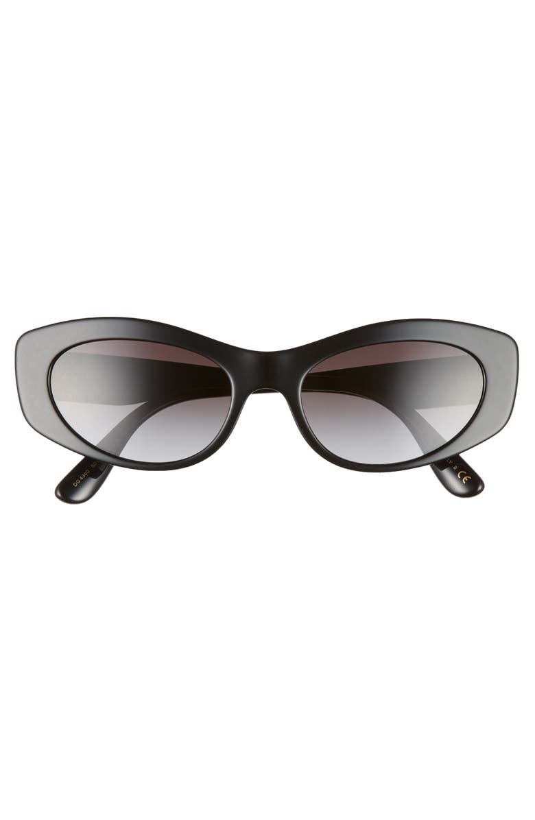 Dolce&Gabbana 53mm Cat Eye Sunglasses, Alternate, color,