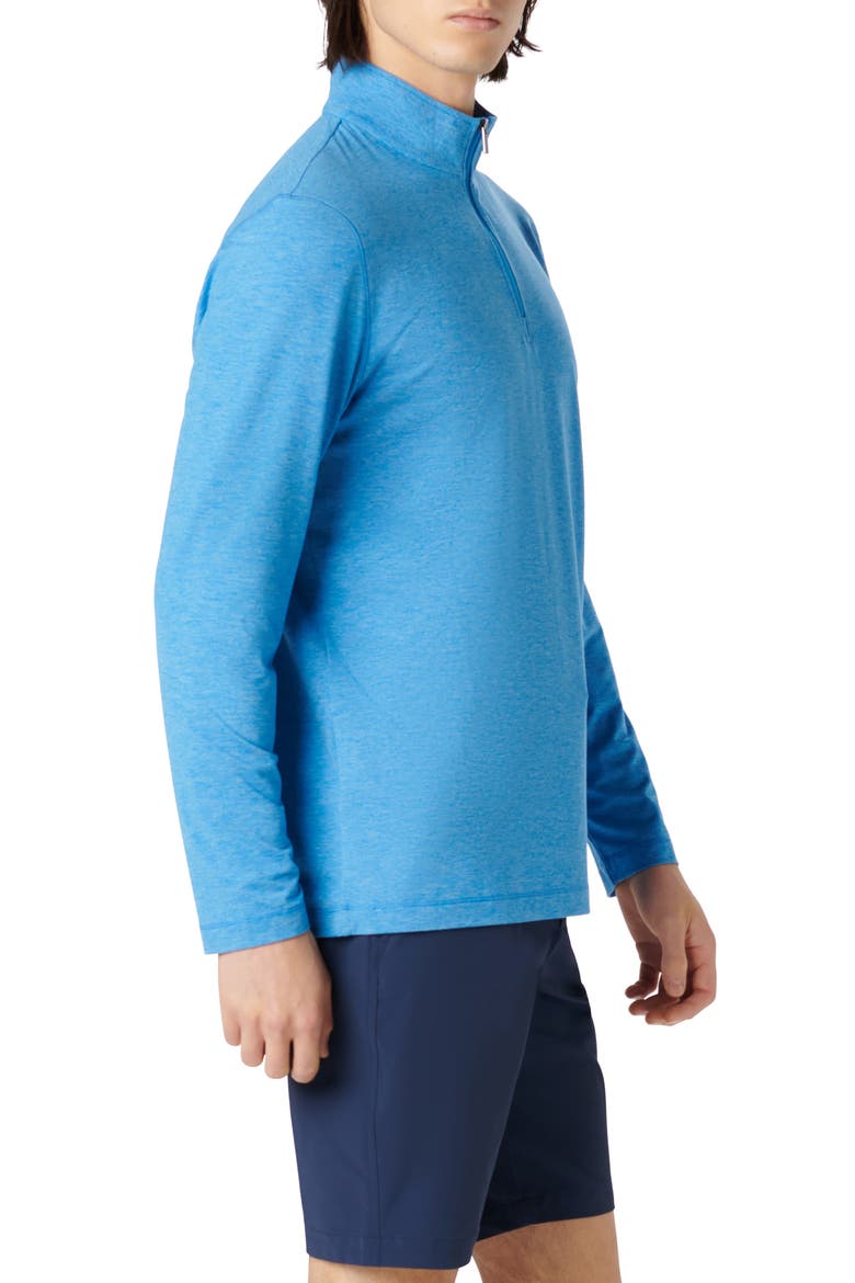 Quarter Zip Performance Pullover, Alternate, color, OCEAN