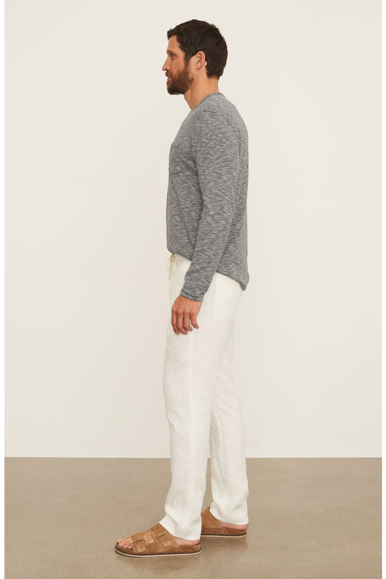 Hemp Drawstring Pants, Alternate, color, BONE