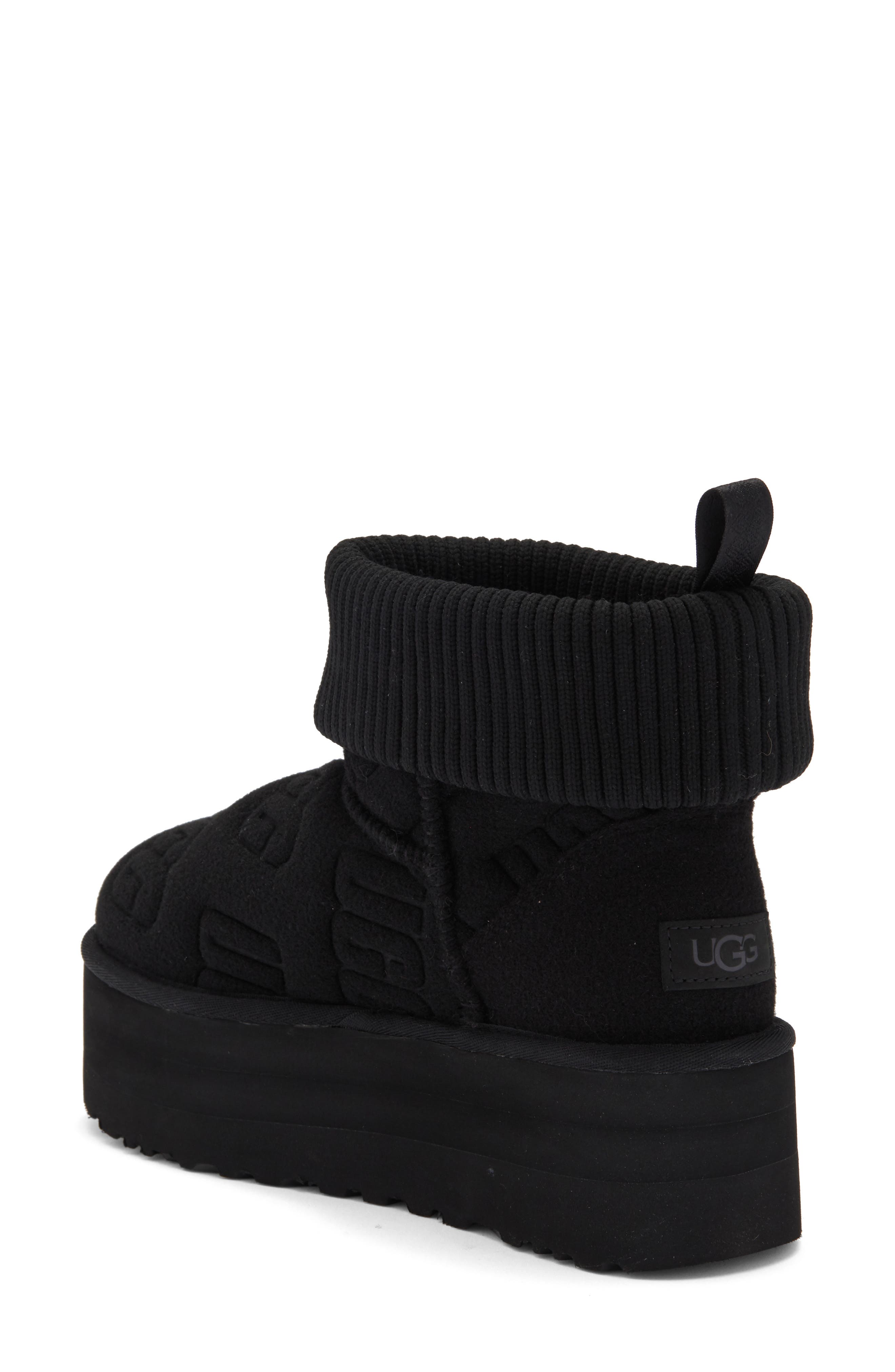 UGG<sup>®</sup> Classic Mini Platform Felted Boot, Alternate, color, 
