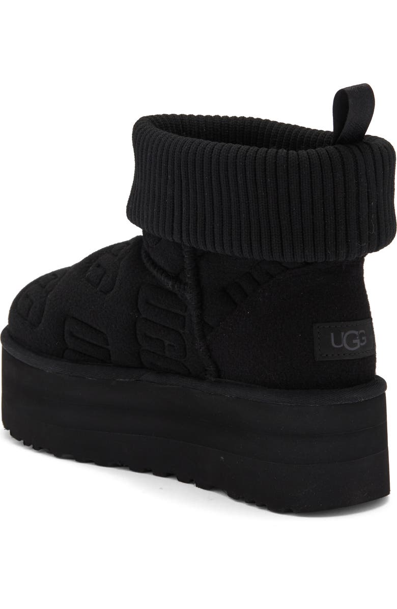 UGG<sup>®</sup> Classic Mini Platform Felted Boot, Alternate, color,