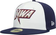 New Era Men's New Era White Northwest Arkansas Naturals Authentic Collection Team Alternate 59FIFTY Fitted Hat