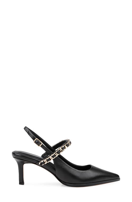 L AGENCE L'AGENCE GEORGINE SLINGBACK POINTED TOE MARY JANE PUMP