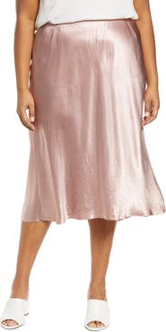 Vince Satin Slip Skirt