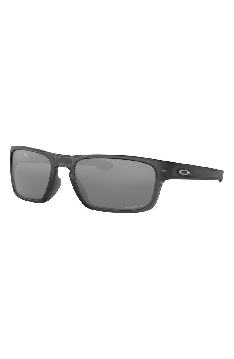 Oakley 56mm Polarized Square Sunglasses, Alternate, color,
