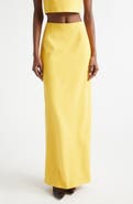 Carolina Herrera Stretch Virgin Wool Column Skirt