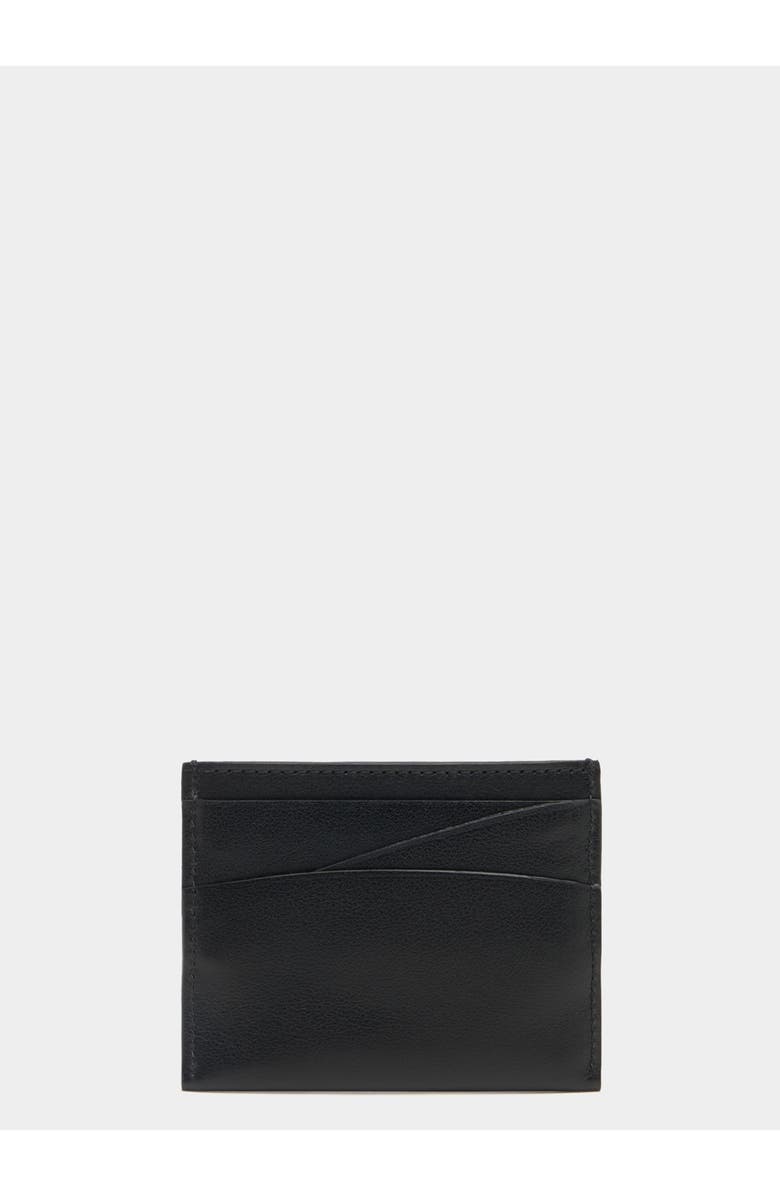Bally Essential Card Holder in Leather, Alternate, color, Black