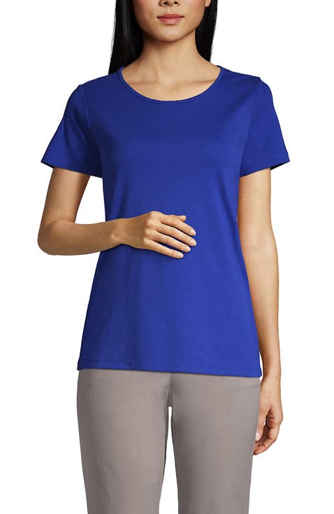 Short Sleeve Jewelneck Tee