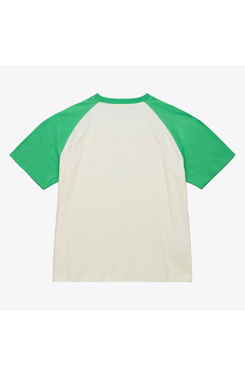 Mitchell & Ness Women's Mitchell & Ness  Cream Philadelphia Phillies Raglan Boyfriend T-Shirt, Alternate, color, Cream