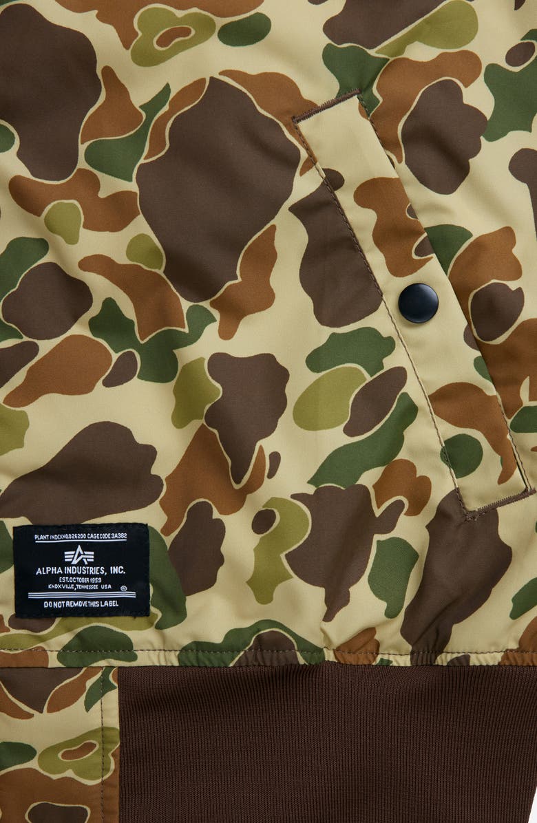 Alpha Industries L-2B Skymaster Gen II Water Resistant Bomber Jacket, Alternate, color, 