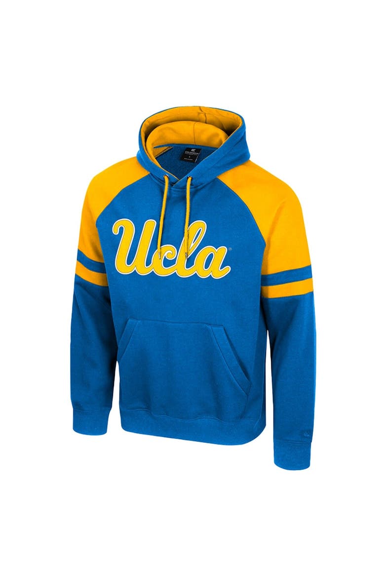 Men's Colosseum  Blue UCLA Bruins Todd Raglan Pullover Hoodie, Alternate, color, Blue