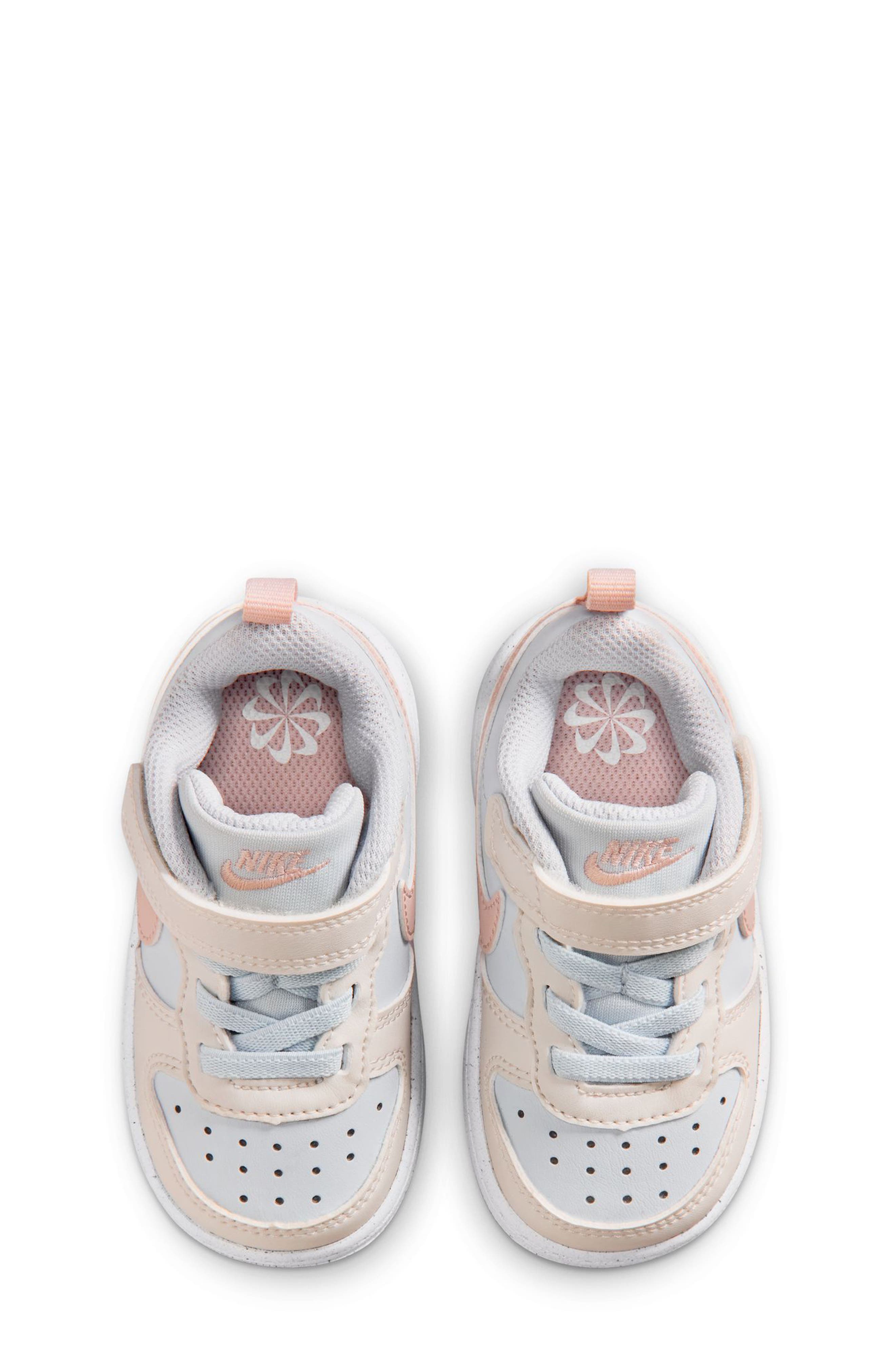 Kids' Court Borough Low Recraft Sneaker, Alternate, color, AURA/ SILT RED/ PHANTOM/ WHITE