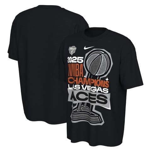 Unisex Nike  Black Las Vegas Aces 2025 WNBA Finals Champions Locker Room Authentic T-Shirt