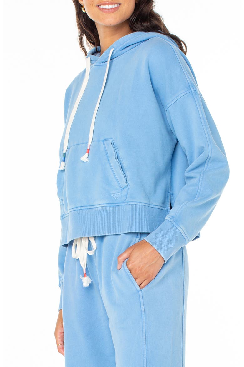 Tidewater Hoodie, Alternate, color, AZURE BLUE SOLID