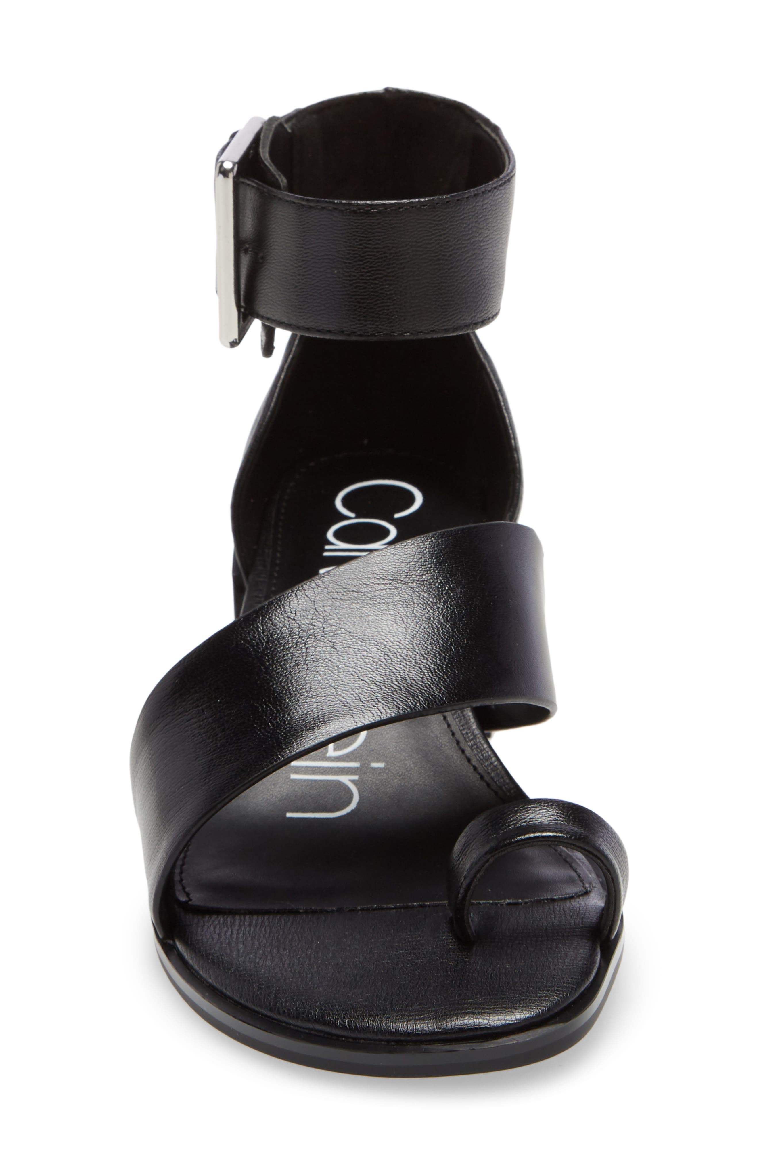 Calvin Klein Pepa Sandal, Alternate, color, 