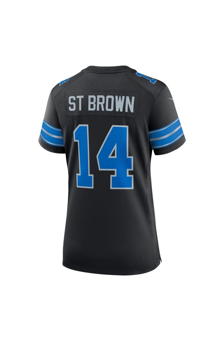 Nike Women's Nike Amon-Ra St. Brown Black Detroit Lions 2nd Alternate Game Jersey, Alternate, color, Black