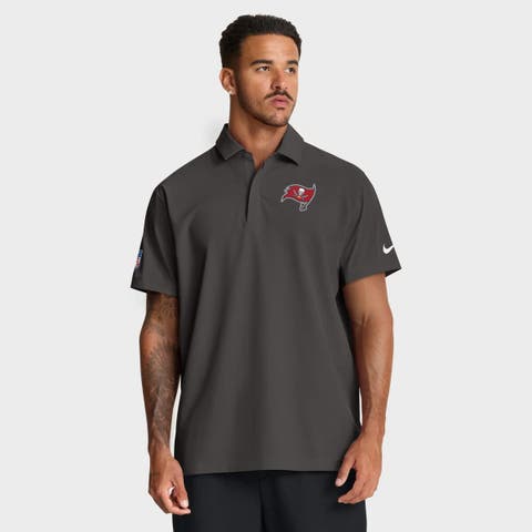 Men's Nike Pewter Tampa Bay Buccaneers Sideline City Pride Woven Performance Polo
