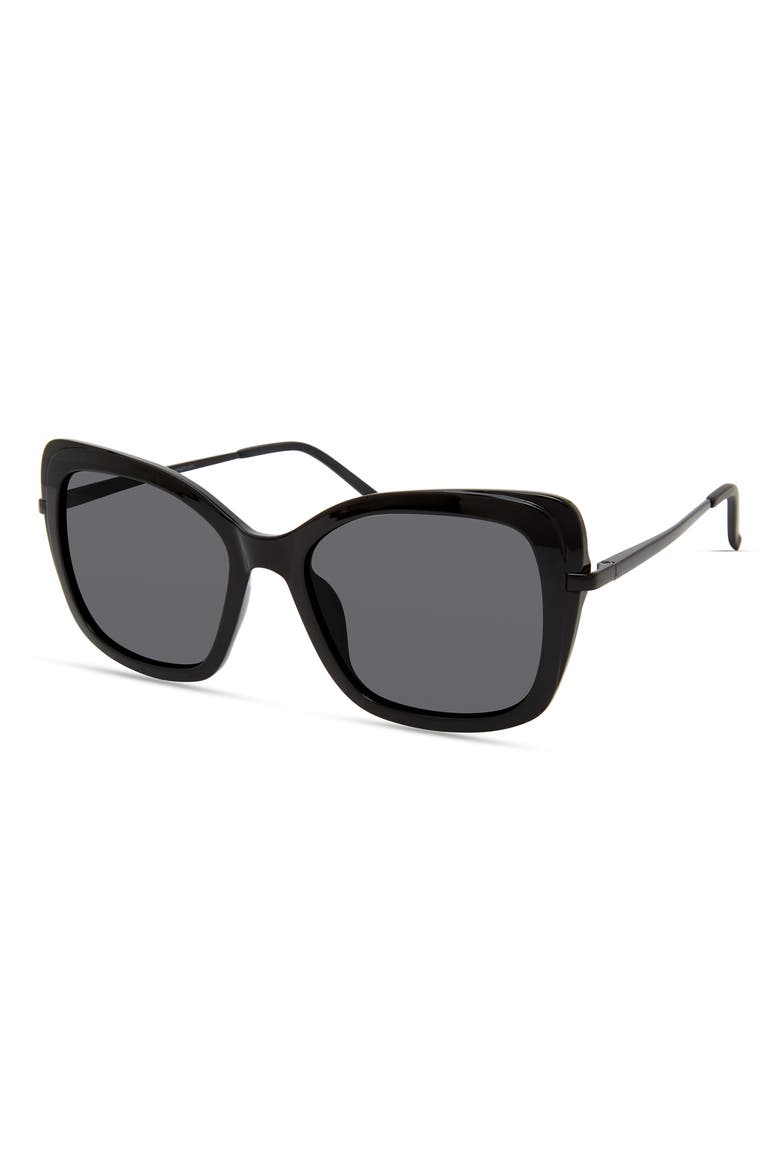 Jasmine Sunglasses, Alternate, color, Black