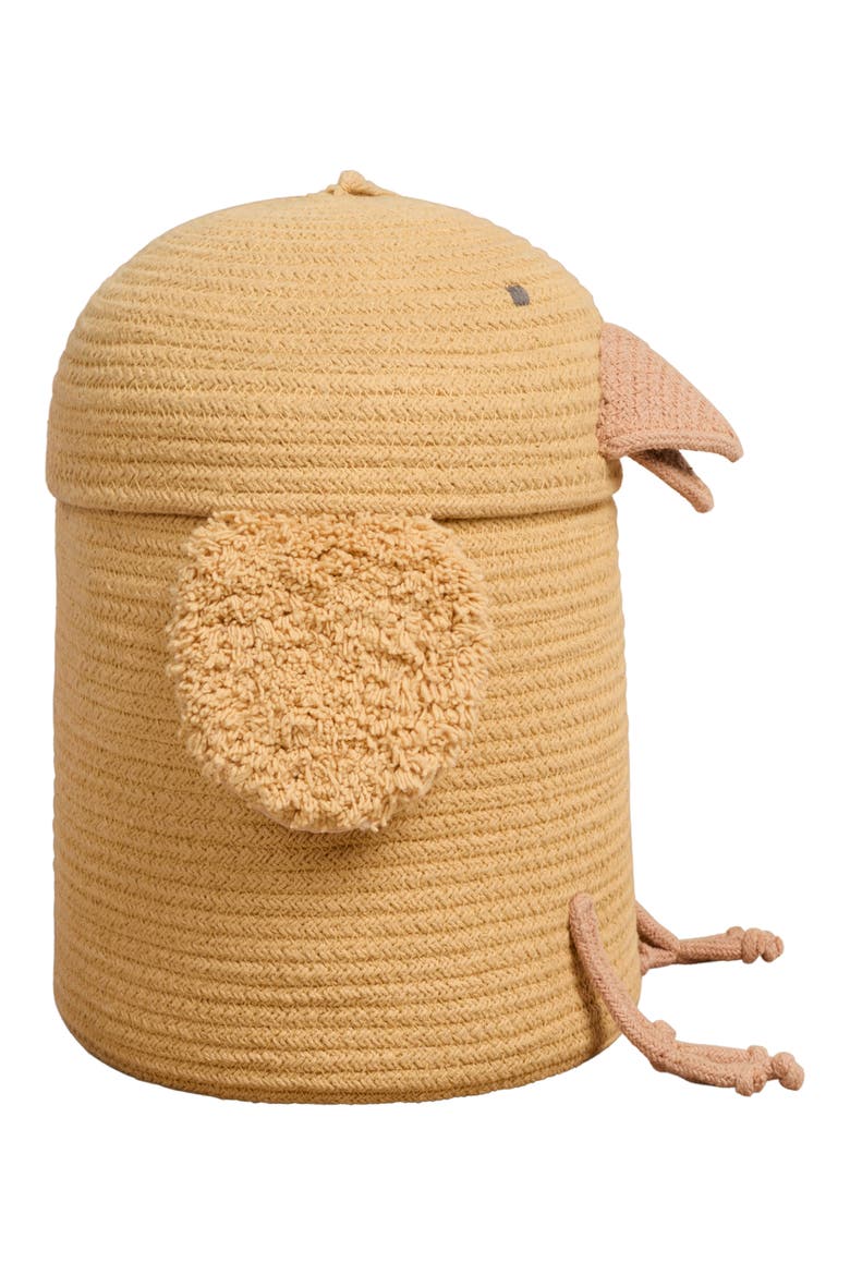 Charlie the Chicken Basket, Alternate, color, GOLDEN