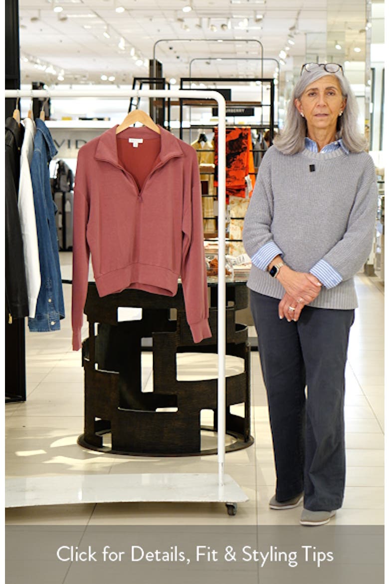 Sandwash Half Zip Pullover video