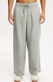 Cotton On Men's Super Baggy Linen Pant