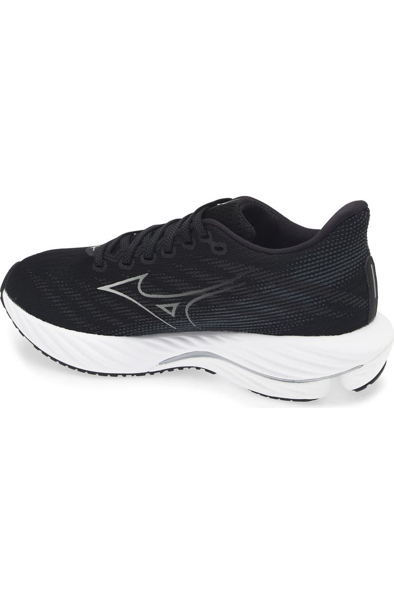 Mizuno Wave Rider 28 Running Shoe, Alternate, color, Black-Harbor Mist