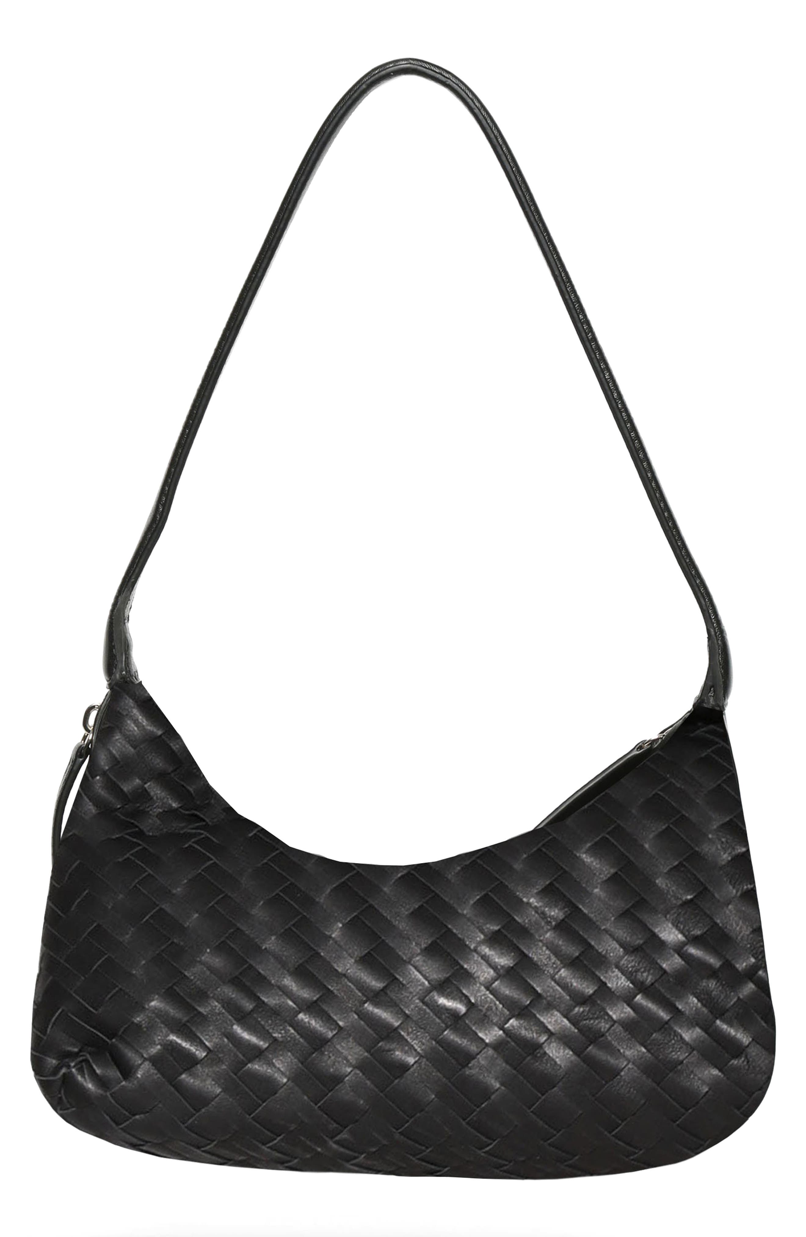 Walter Baker Hazel Woven Leather Shoulder Bag