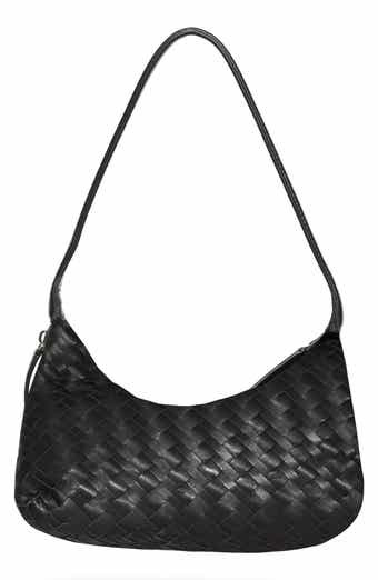 Walter Baker Hazel Woven Leather Shoulder Bag