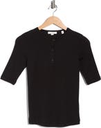 Vince Elbow Sleeve Henley