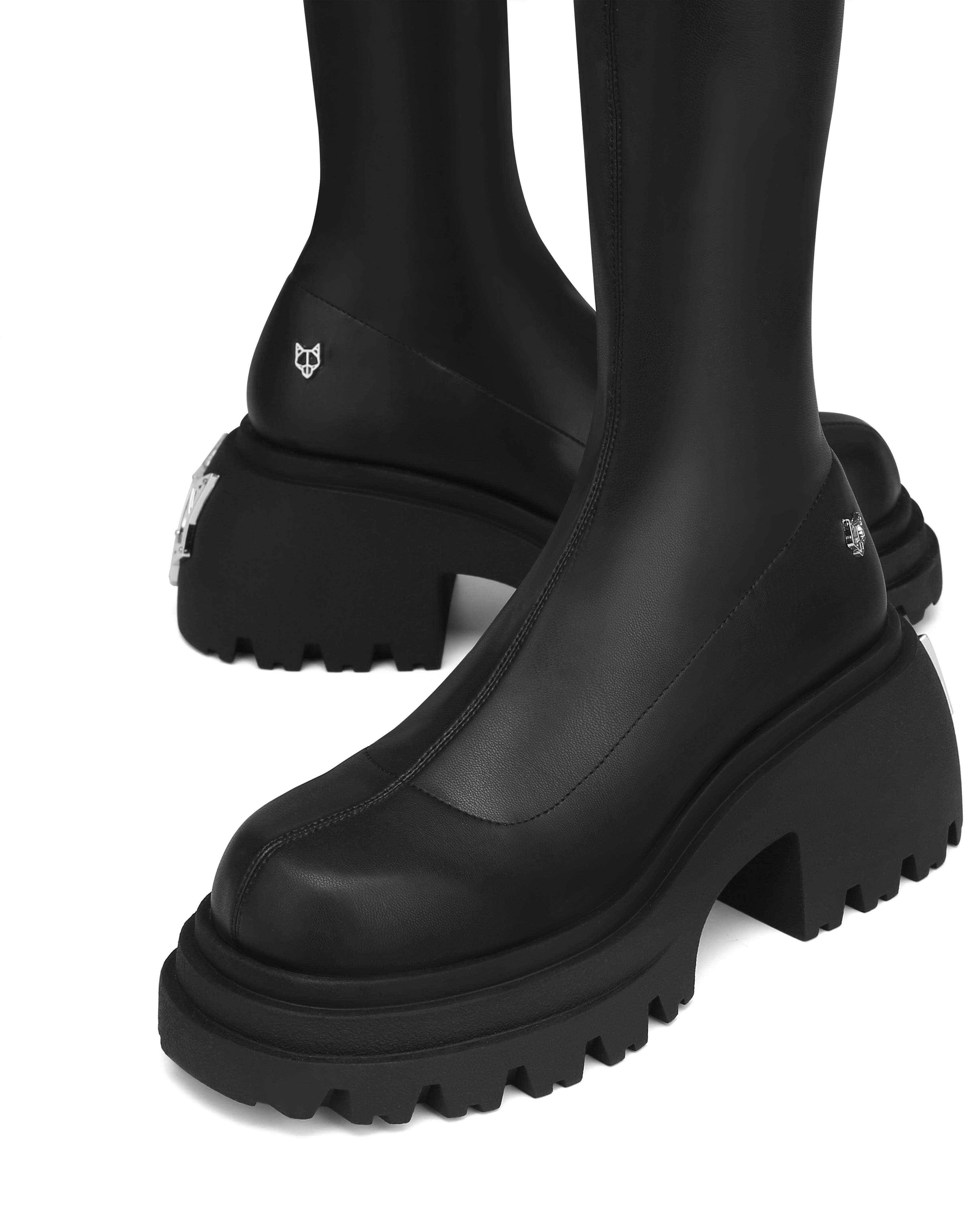 Naked Wolfe Scar Boot, Alternate, color, Black