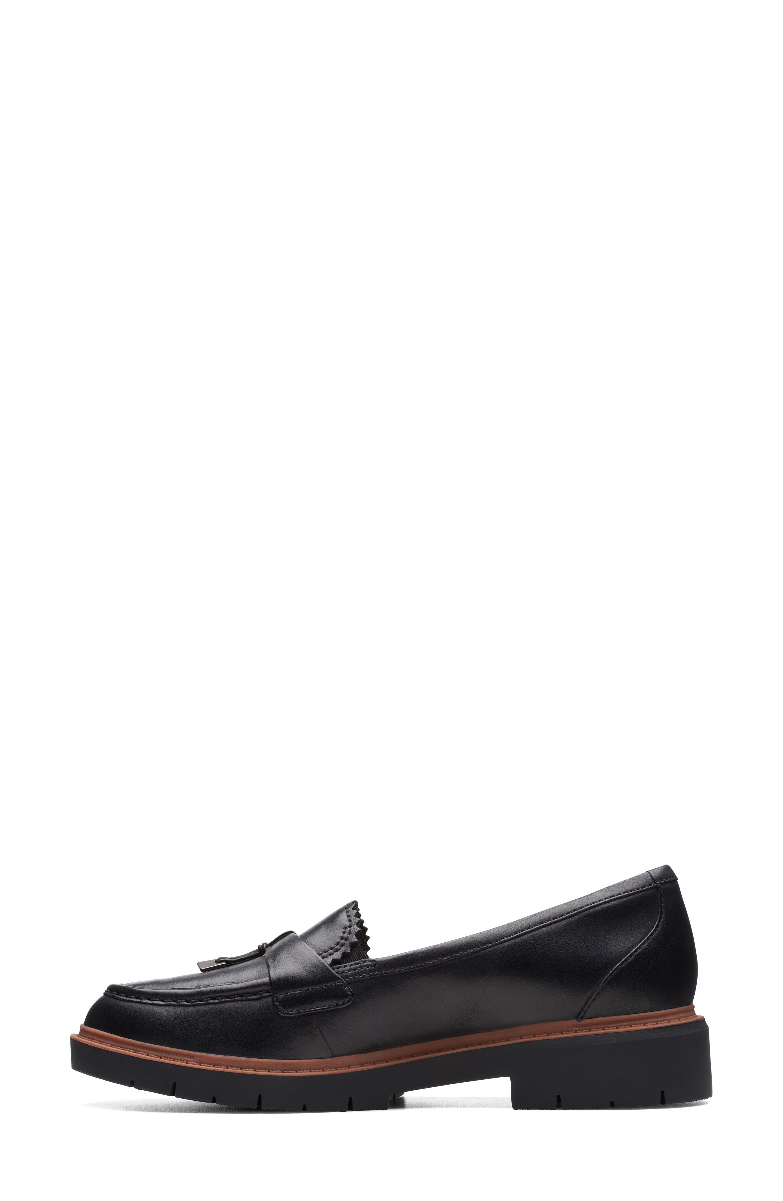 Clarks<sup>®</sup> Westlynn Bella Loafer, Alternate, color, Black Leather