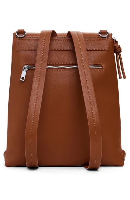 Desigual Mini Logo Faux Leather Backpack