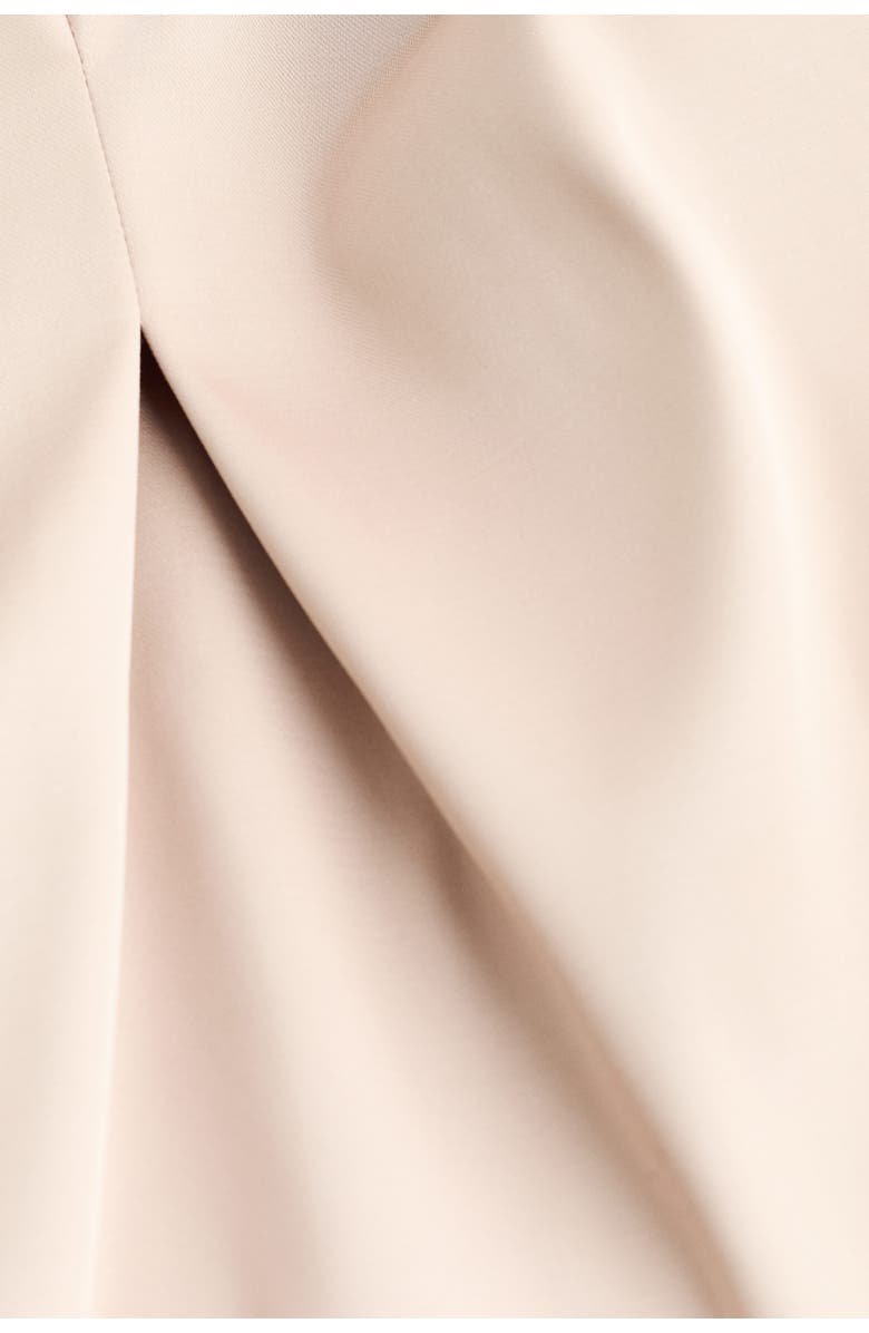 H&M Waisted Blouse, Alternate, color, Light Beige