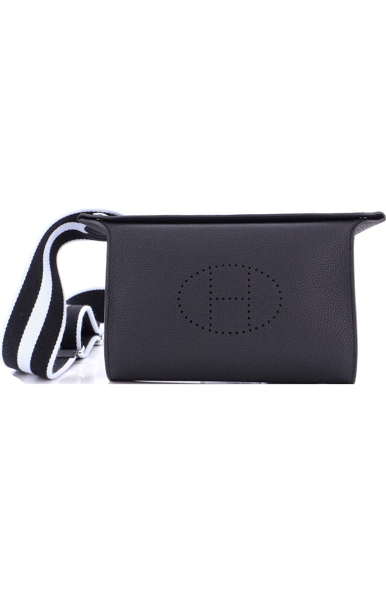 Pre-Owned Hermes Videpoches Bag Togo, Main, color, Noir