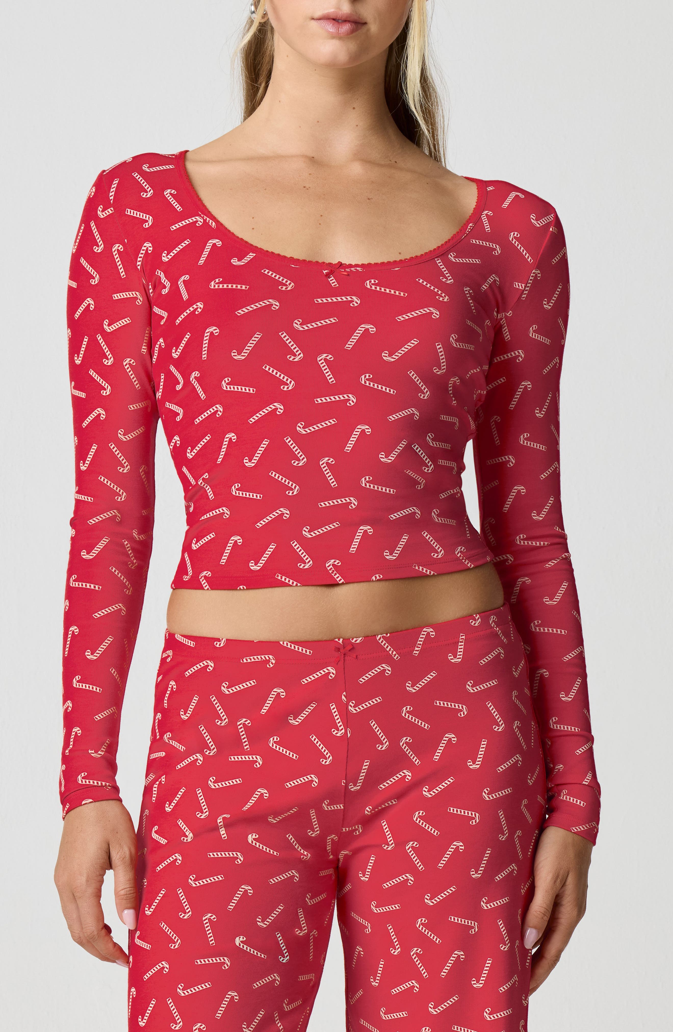 Florence by Mills Holidaze Rib Sleep Top