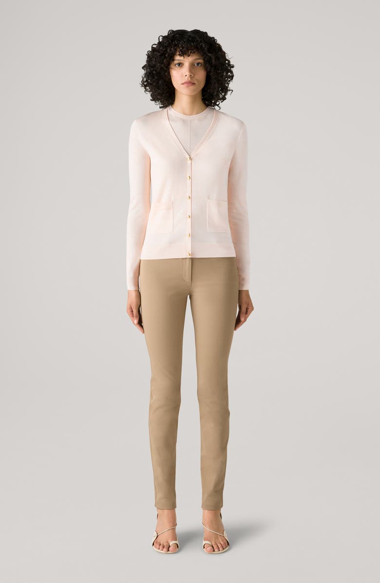 St. John Collection Wool & Silk Jersey Tank, Alternate, color,