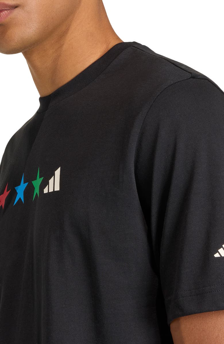 adidas FIFA World Cup Cotton Graphic T-Shirt, Alternate, color, Black