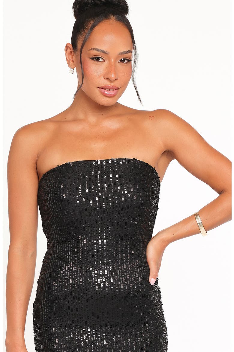 strapless sequin top dress Strapless Shell Bustier Sequin Maxi Dress Coral Pink