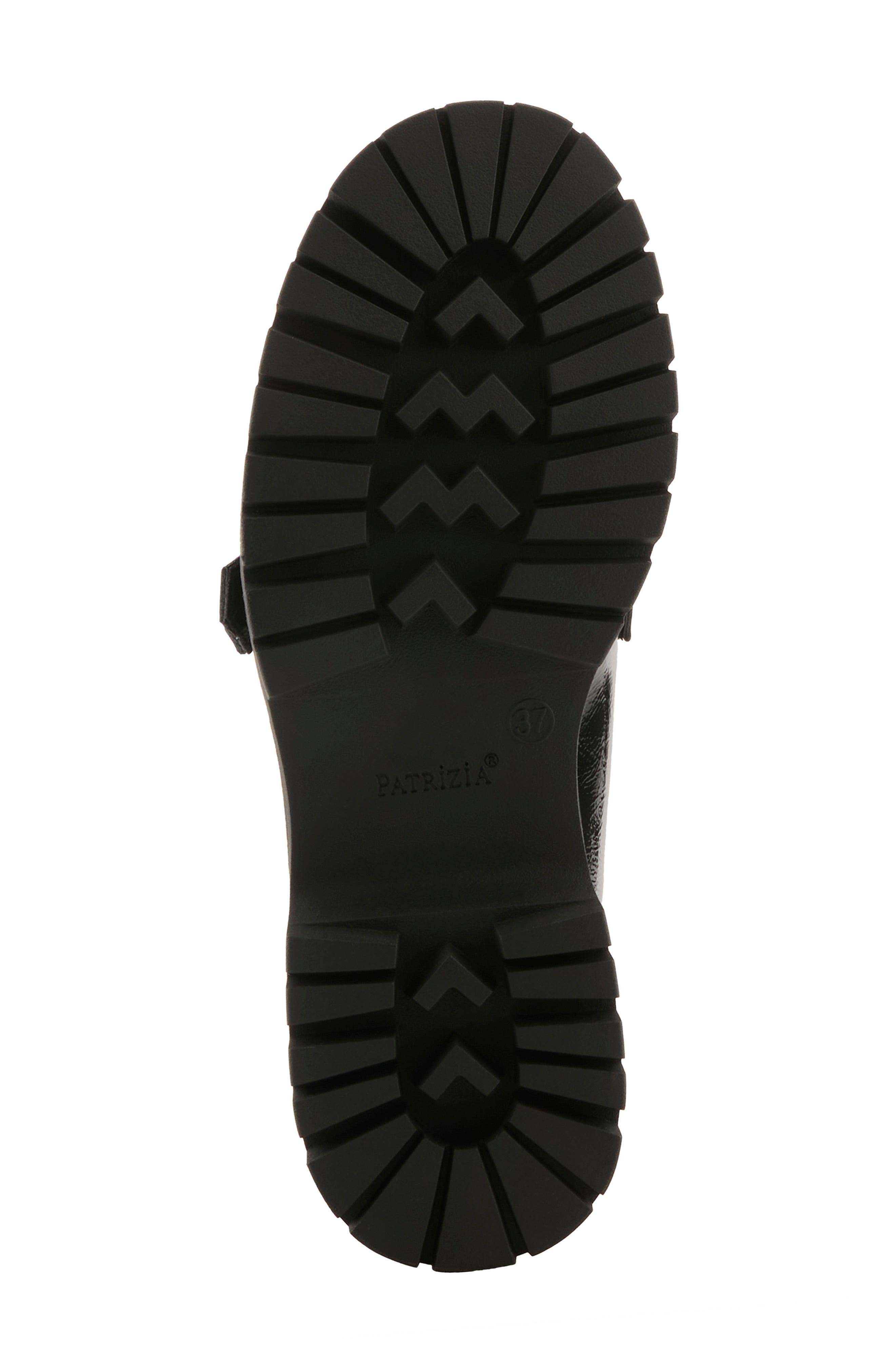 Pacha Lug Sole Platform Loafer, Alternate, color, BLACK PATENT
