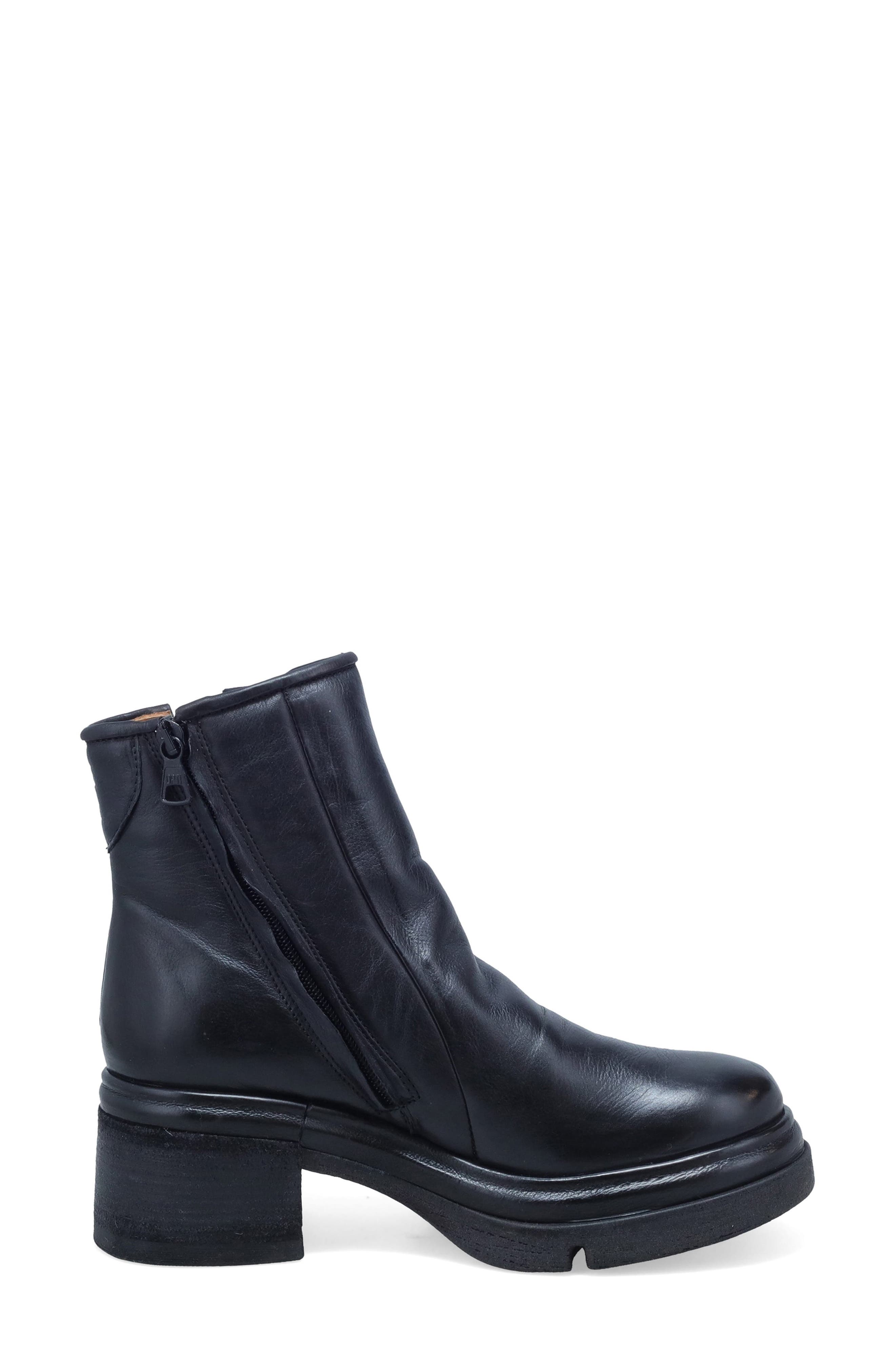 A.S.98 Ethan Platform Bootie, Alternate, color, Black