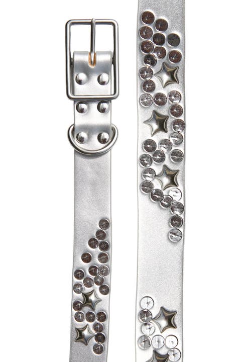 Silver Star Dog Collar