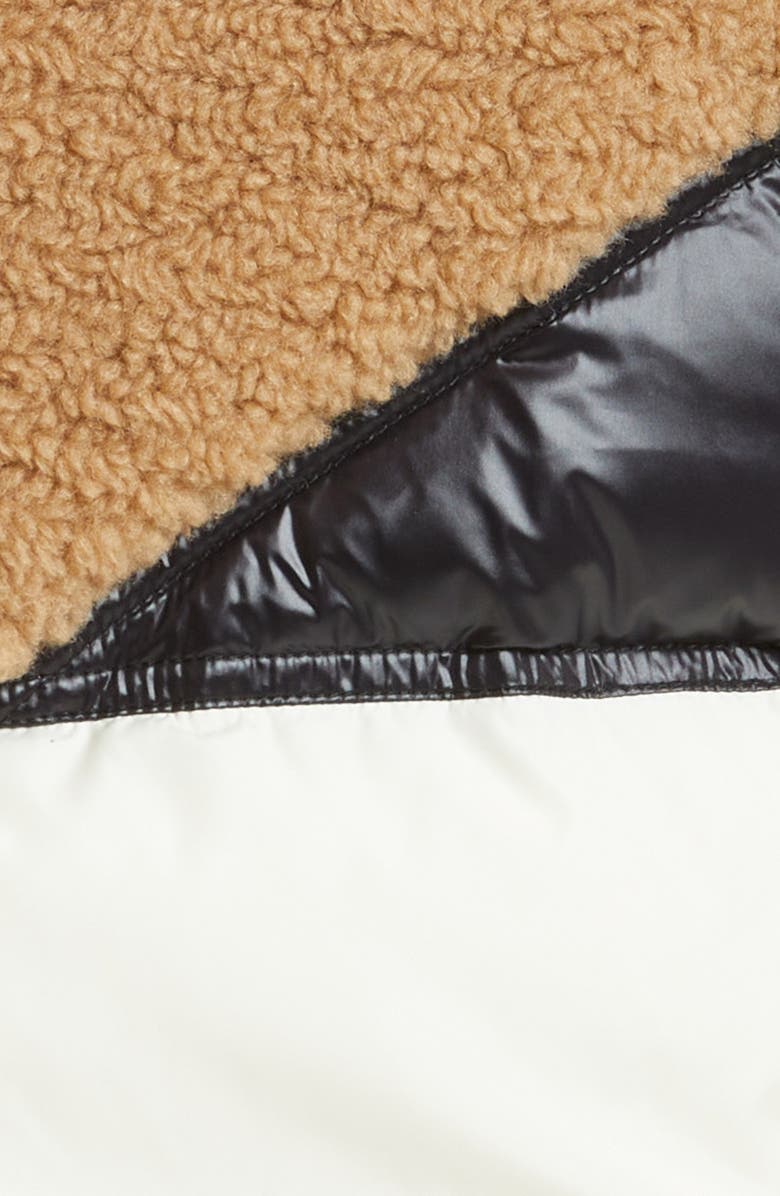 BOSS Plockena Mixed Media Puffer Jacket, Alternate, color, 