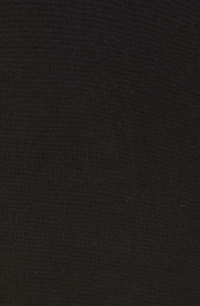 Burberry Lola Check Trim Merino Wool Blend Polo Sweater, Alternate, color, 