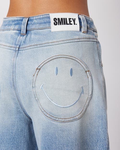 Samii Ryan Smiley Denim Pants In Blue