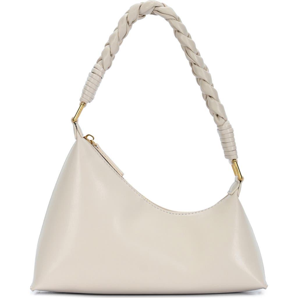 MADISON WEST MADISON WEST BRAID HANDLE ASYMMETRIC SHOULDER BAG