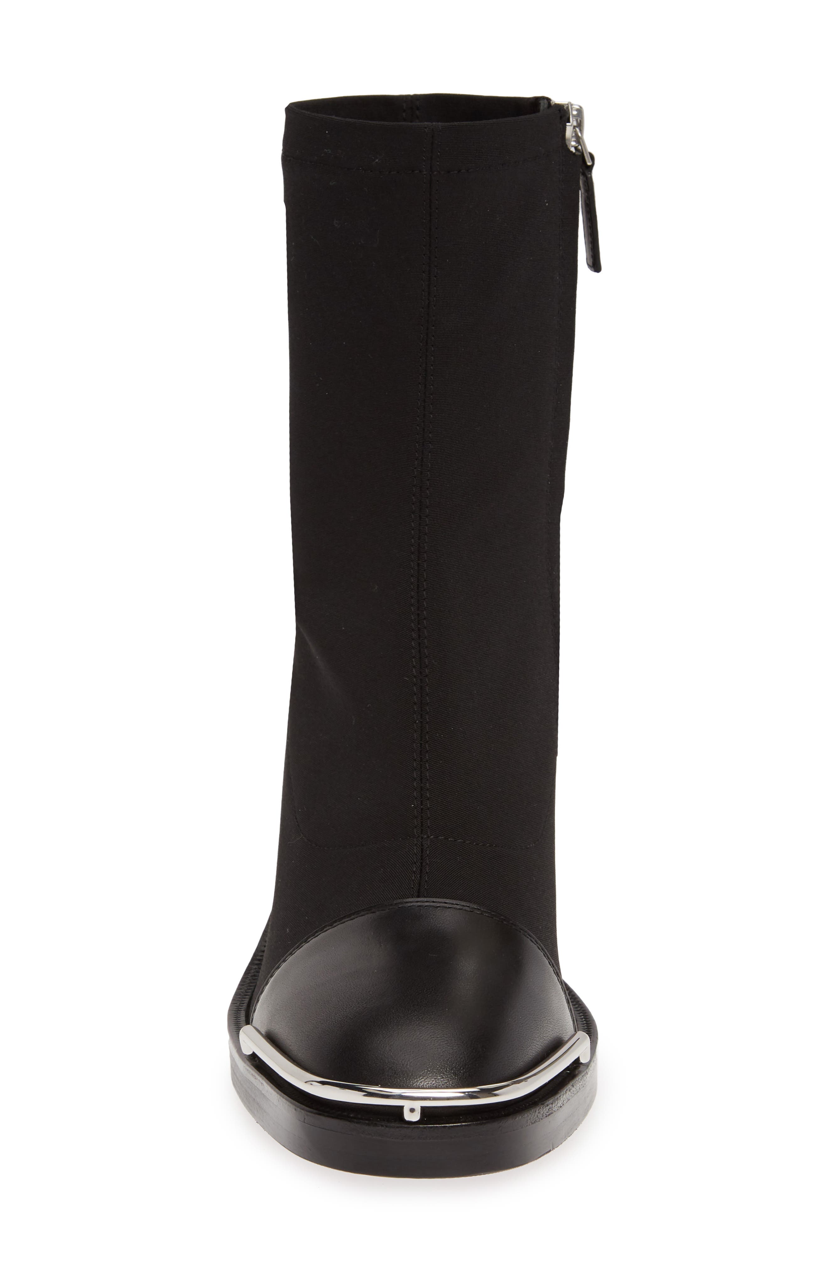 Alexander Wang Hailey Halo Sock Bootie, Alternate, color, 