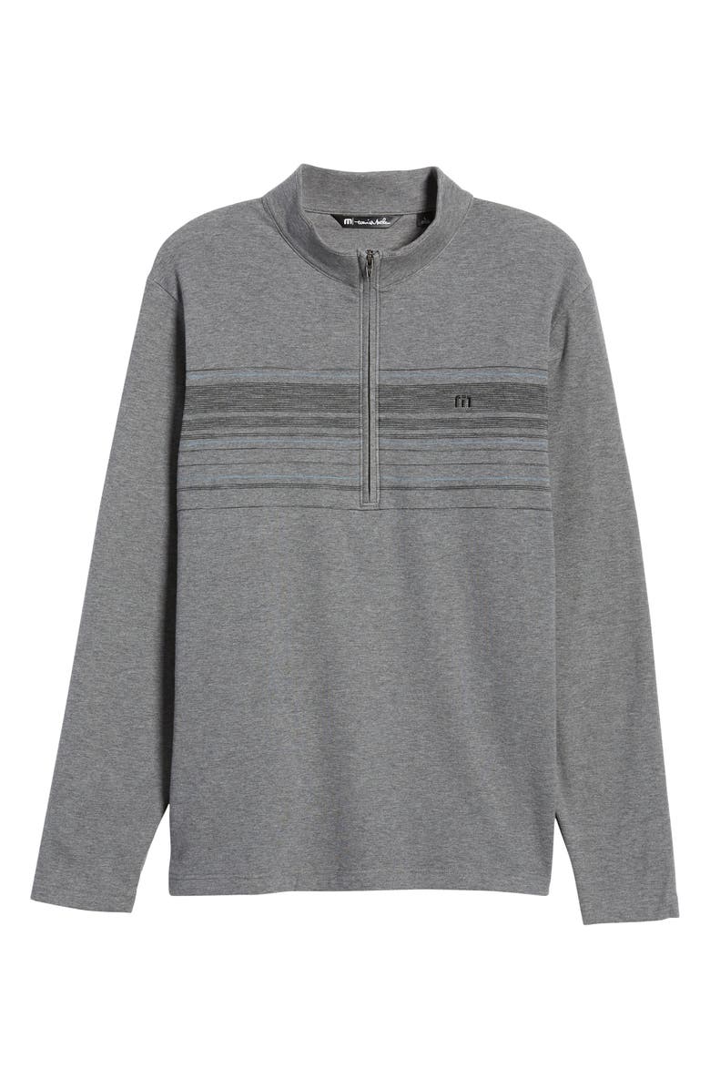 TravisMathew Transitions Stripe Half Zip Pullover, Alternate, color,