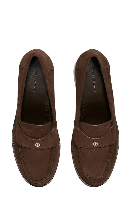 Tory Burch Double T Logo Loafer Pump In Animal Print