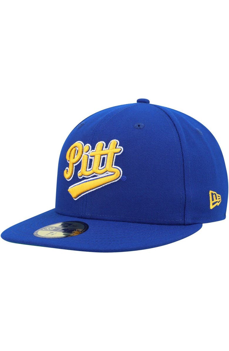 New Era Men's New Era Royal Pitt Panthers Vault Multi 59FIFTY Fitted Hat, Alternate, color, 