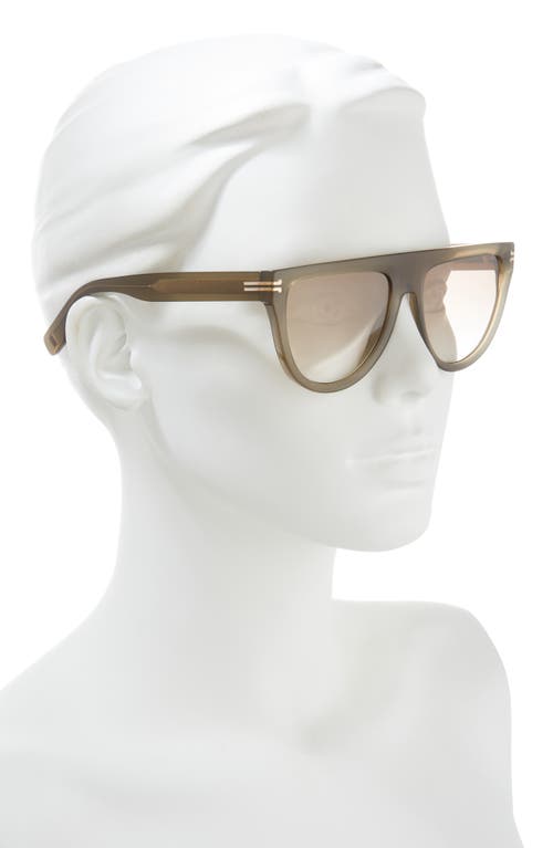 Marc Jacobs 56mm Flat Top Sunglasses